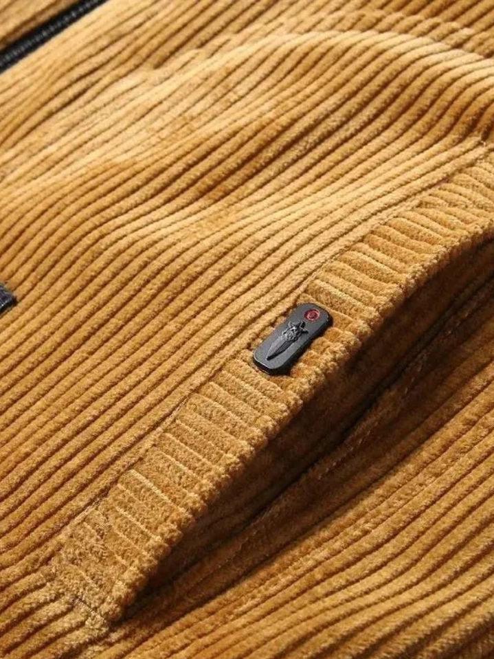 Rib™ | Casaco Térmico em Veludo