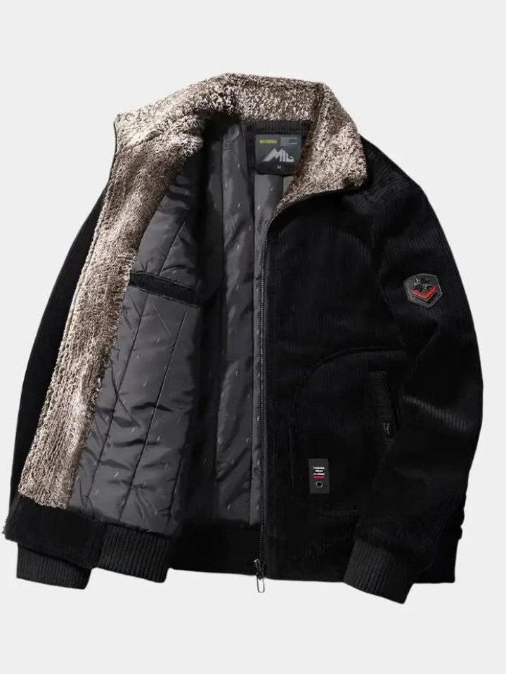 Rib™ | Casaco Térmico em Veludo