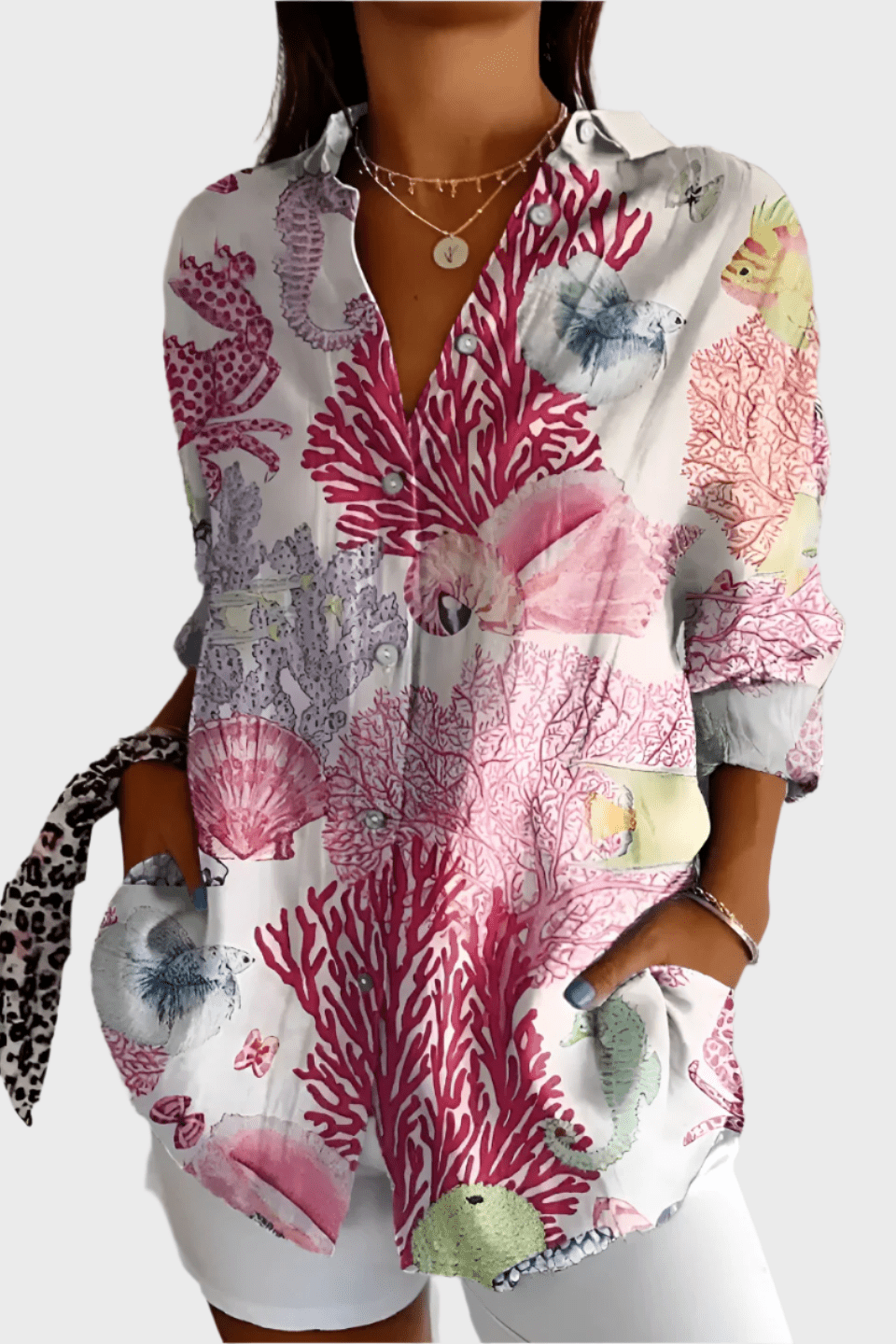 Rosa | Camisa Floral