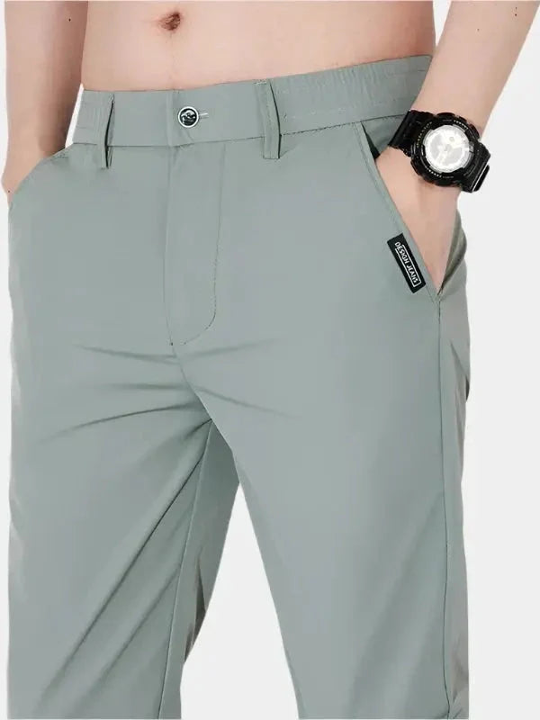 Sebastian™ | Calças Elásticas com Cintura