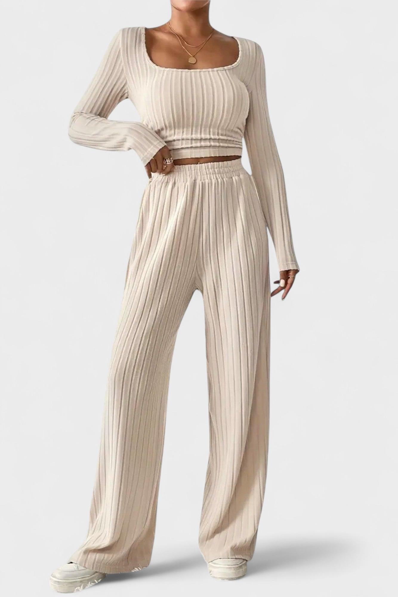 Selma | Conjunto de Manga Longa