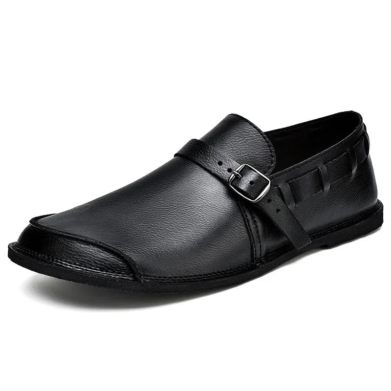 Mocassins de Couro Elegantes