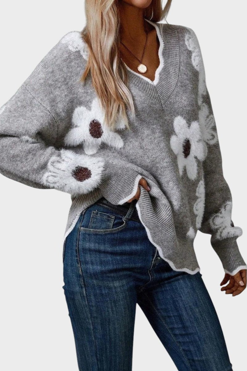 Thea | Sweater de Flores