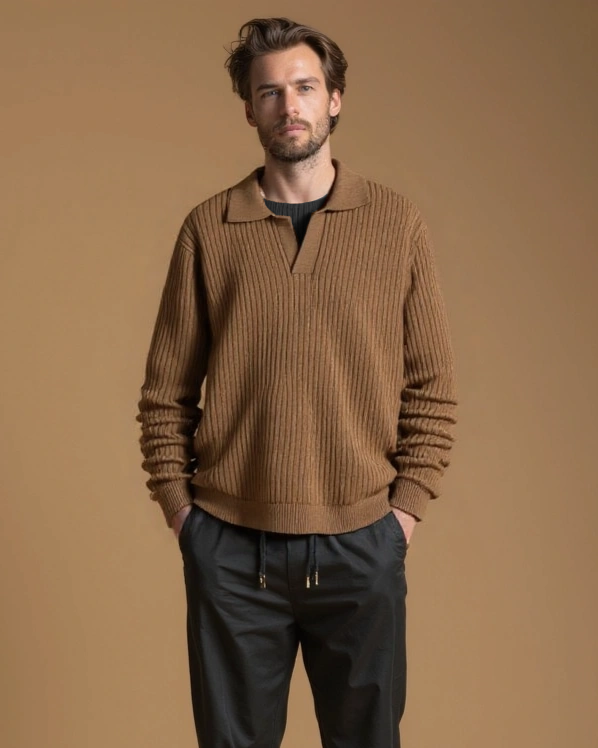 Thomas™ | Cardigan em Bloco de Cores