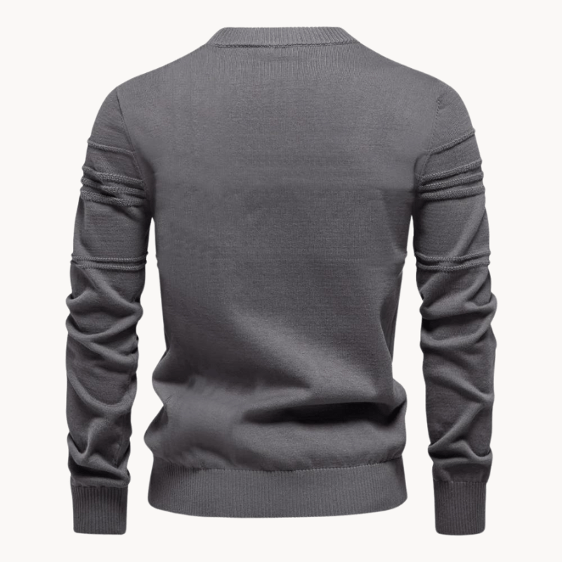 Burkhard™ | Pullover elegante para homem com design de losangos