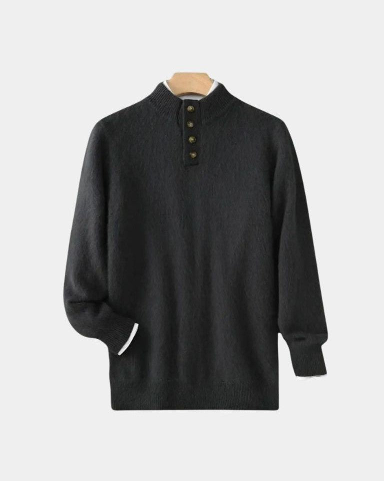 Valdemar™ | Casaco de Malha com Cinto