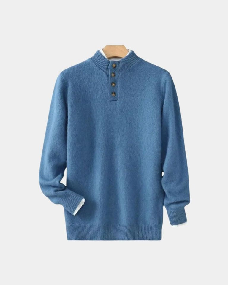 Valdemar™ | Casaco de Malha com Cinto