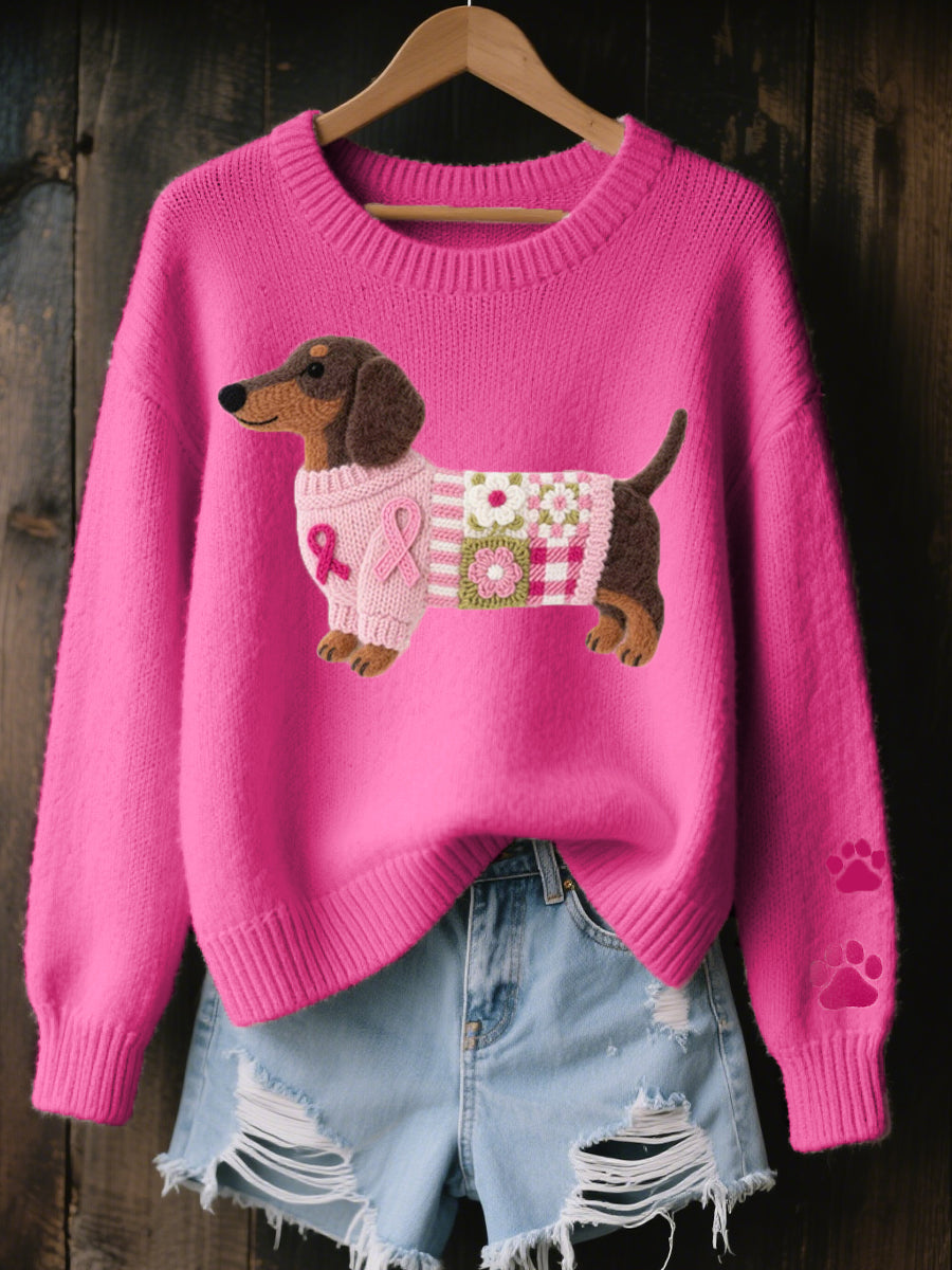 Naoni | Sweater Cão-salsicha em lã