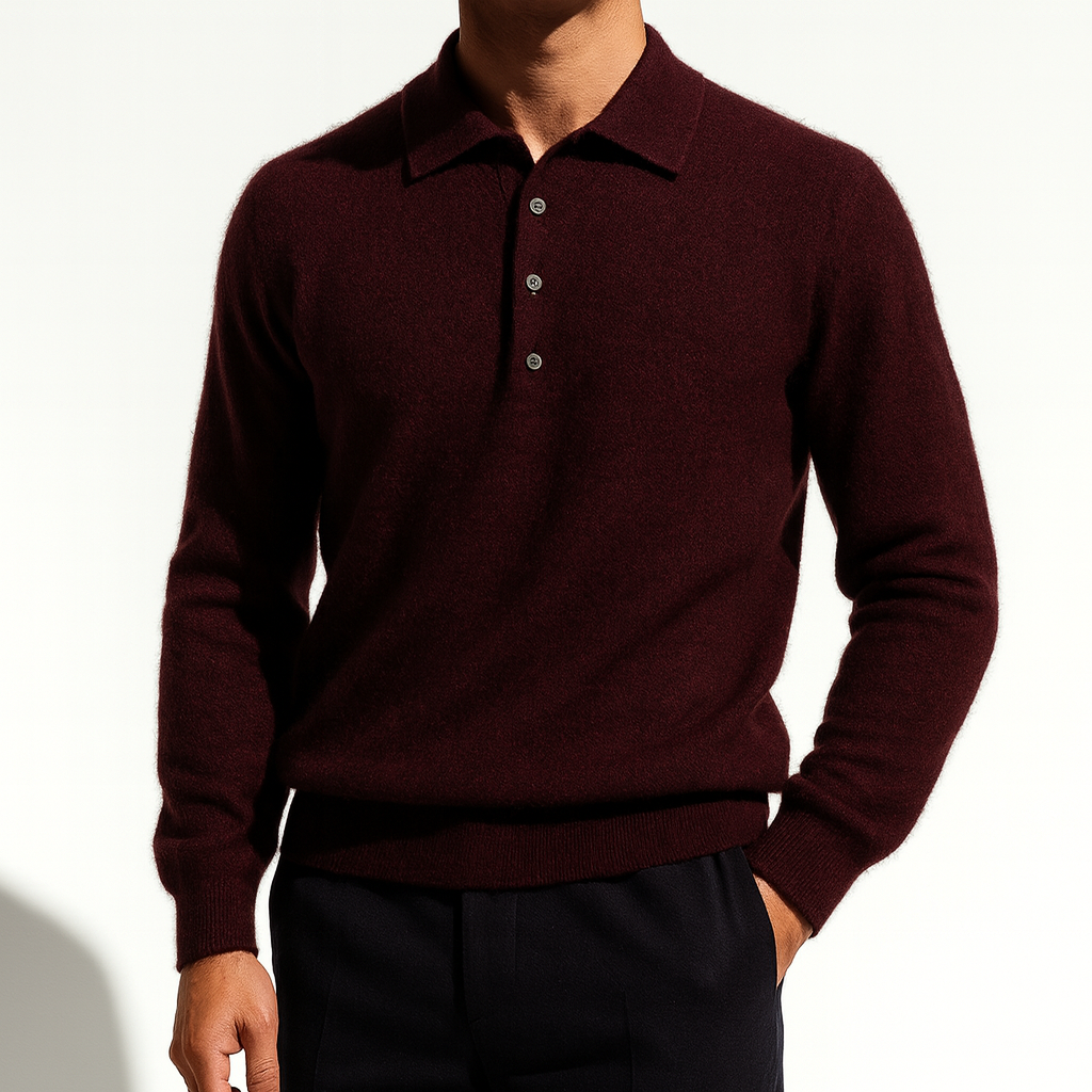 ALDEN™ - POLO DE CAXEMIRA