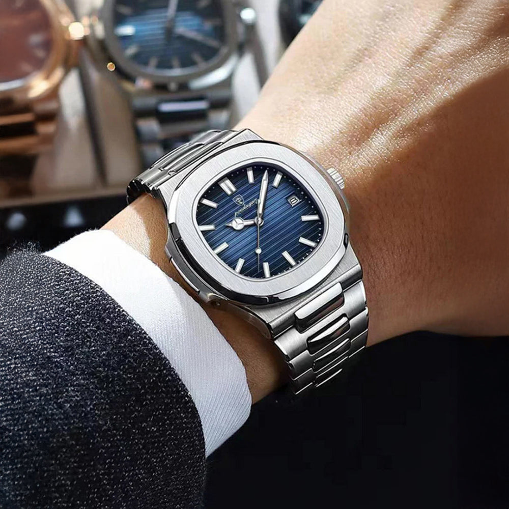 Adrian™ | Relógio em Aço Inoxidável