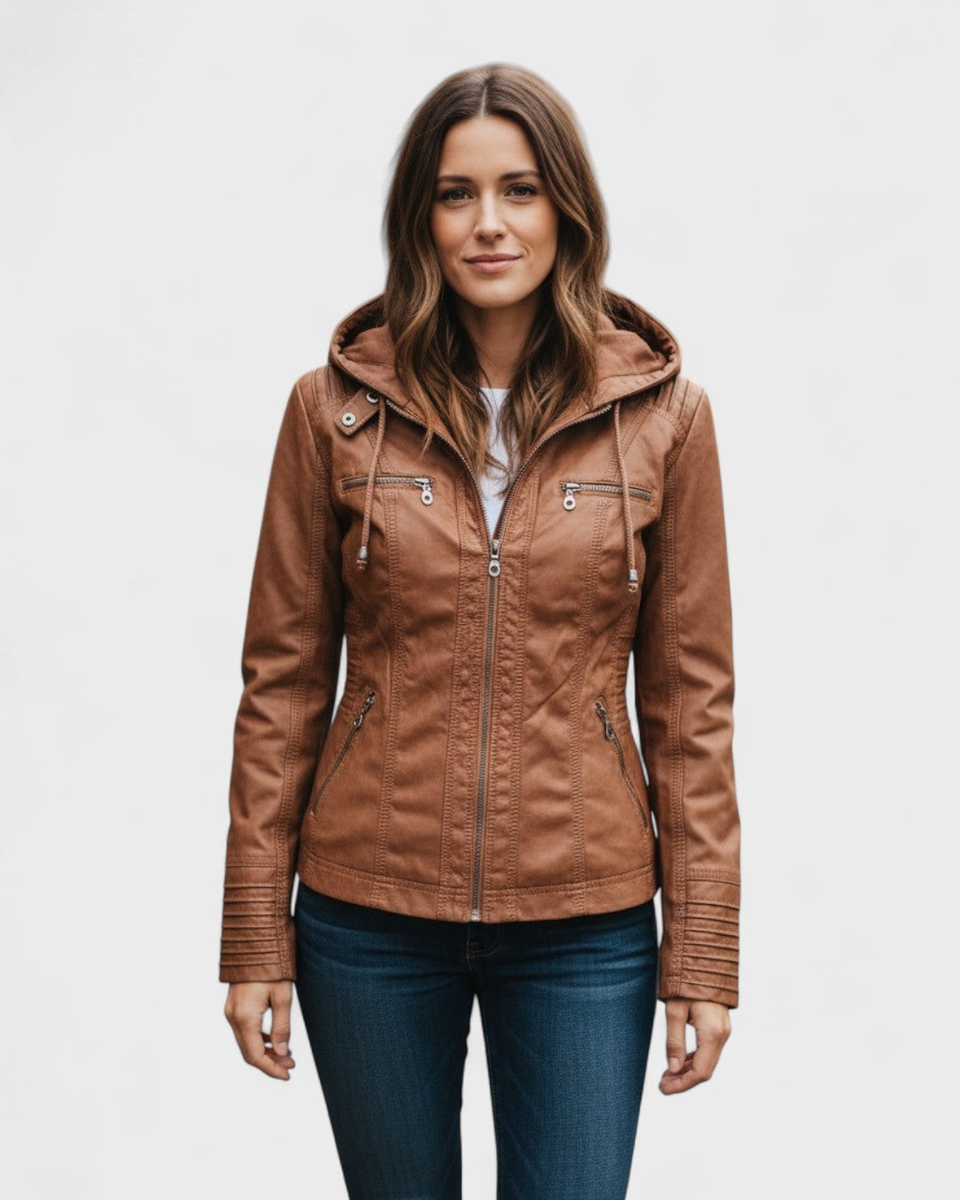 Alberte™ | Casaco de Couro