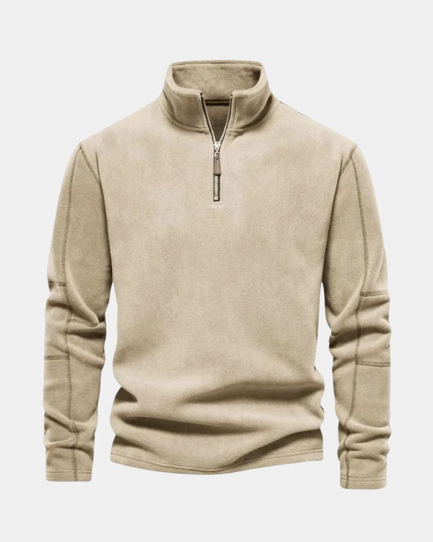 Alpine™ | Sweater com Meio Zíper