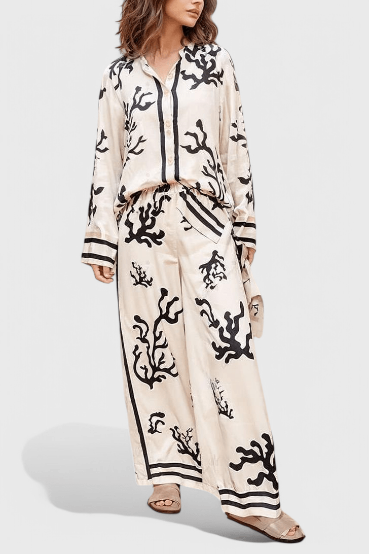 Amalie | Conjunto de Manga Longa