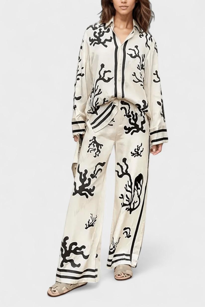 Amalie | Conjunto de Manga Longa