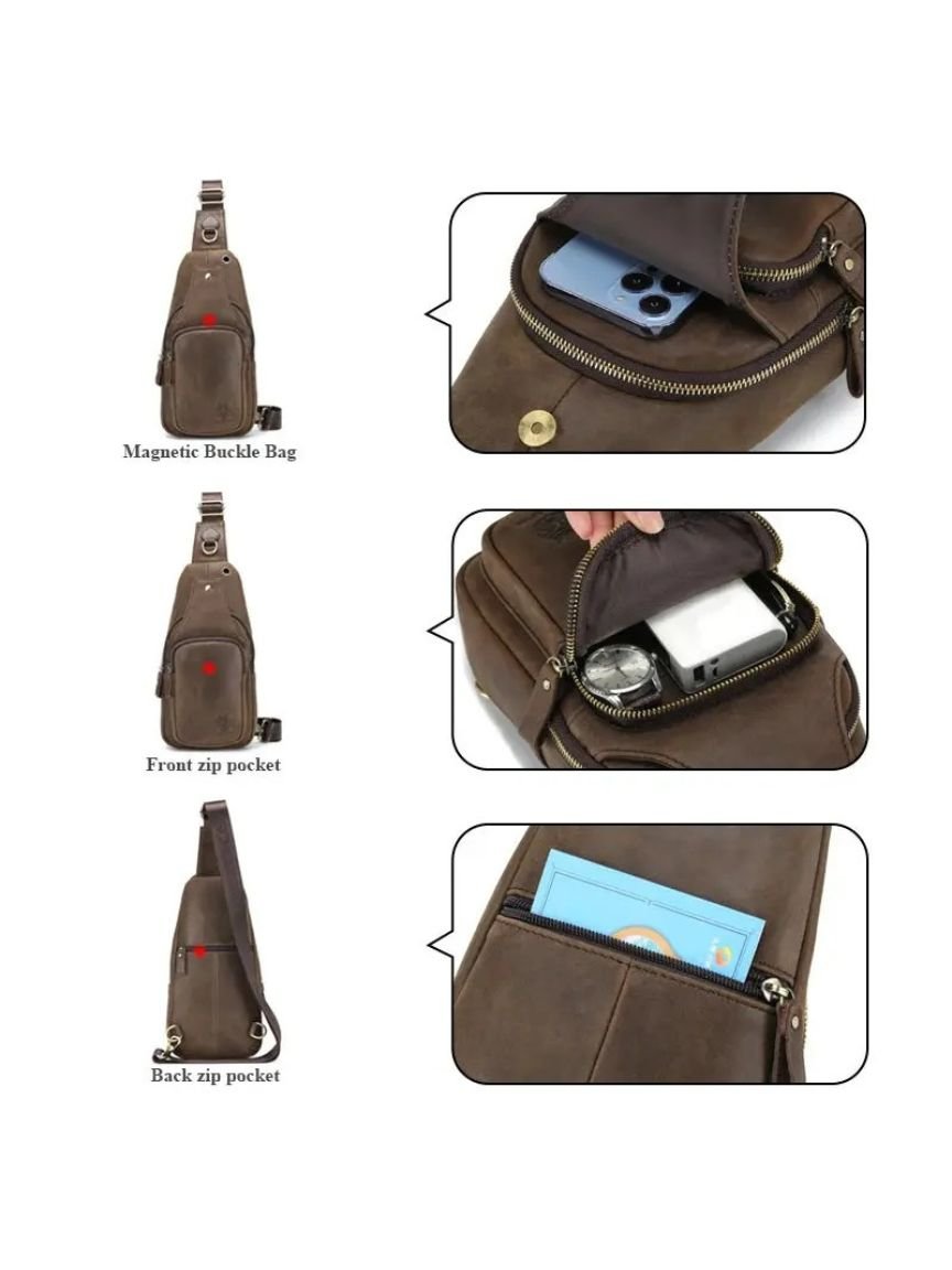 Anders™ | Essencial Bolsa de Ombro em Couro