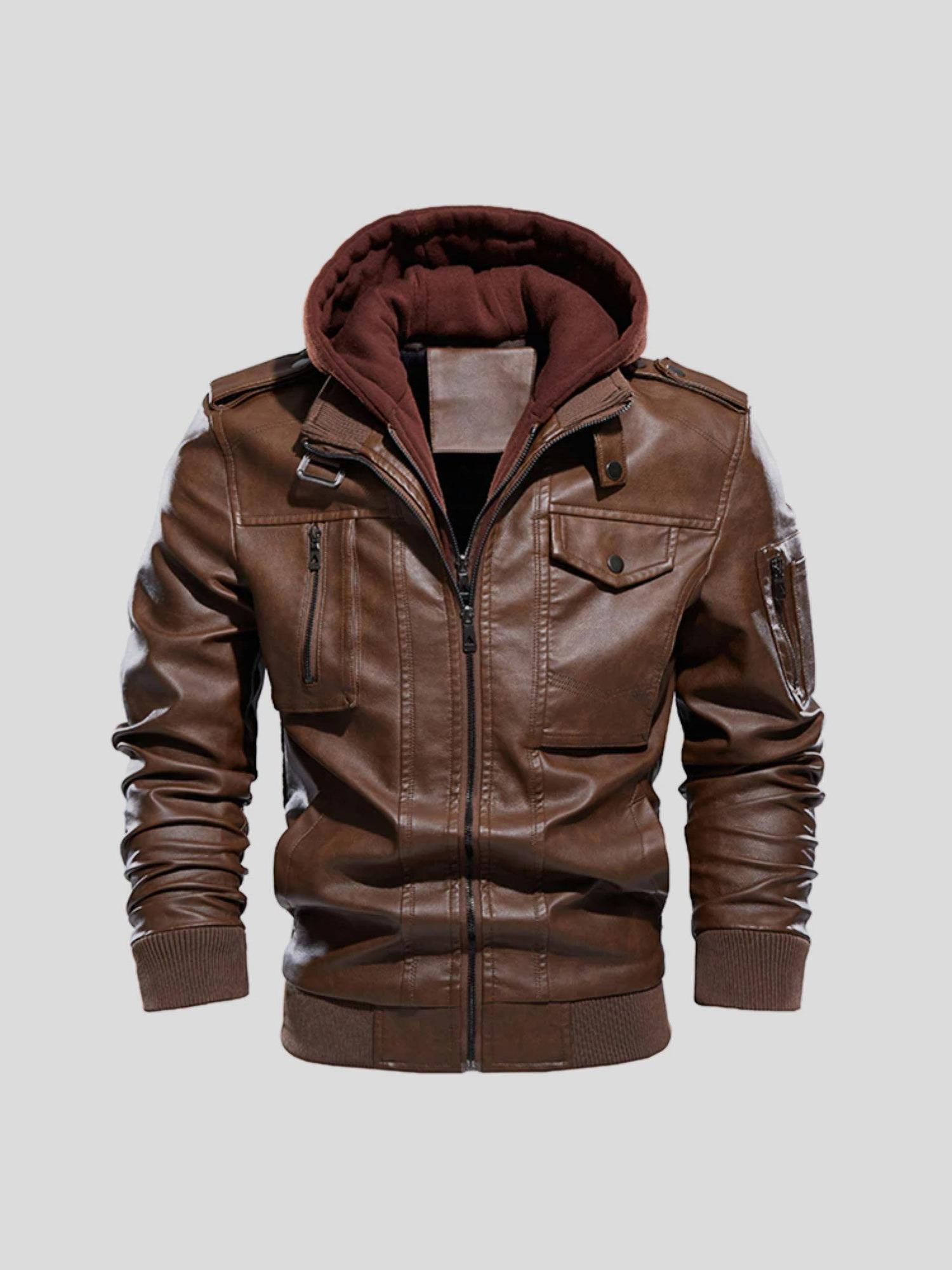 Anders™ | Casaco de motorista elegante