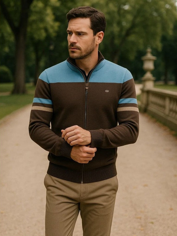 Anders™ | Cardigan de Malha com Fecho