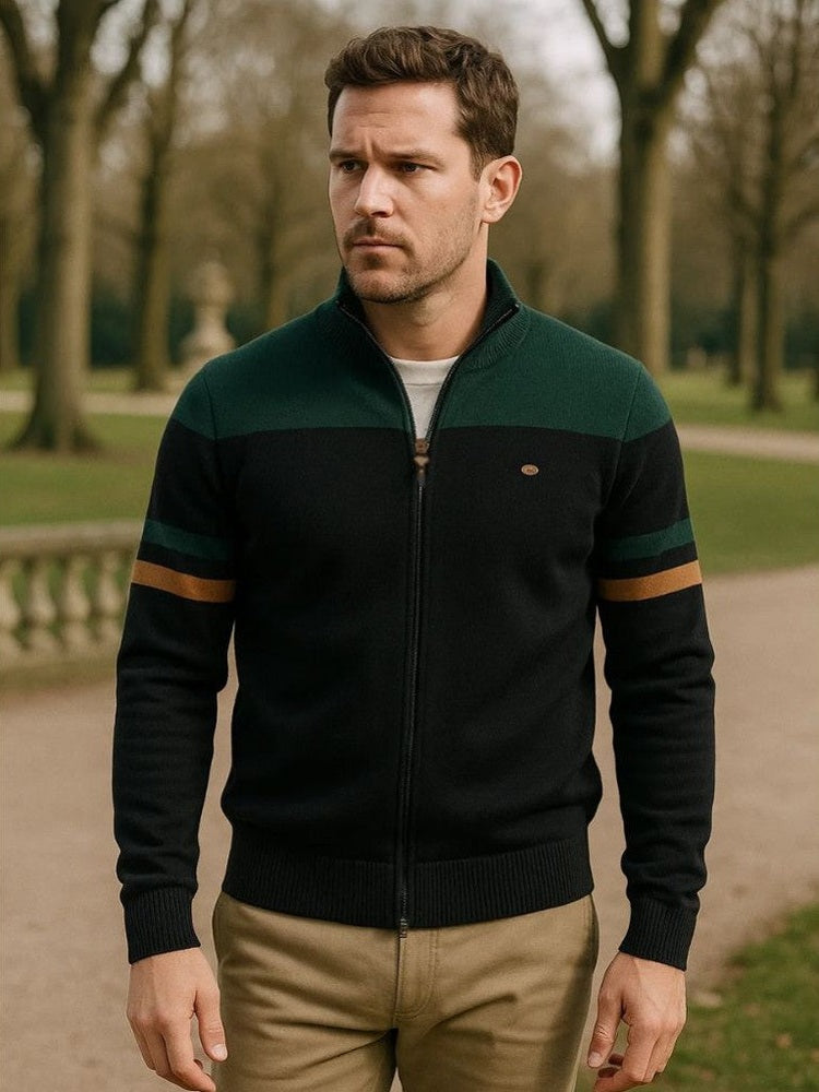 Anders™ | Cardigan de Malha com Fecho