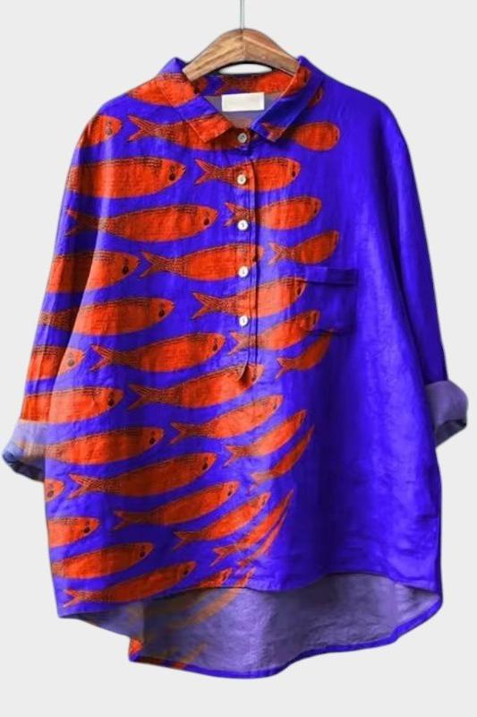 Anna | Camisa de renda de luxo