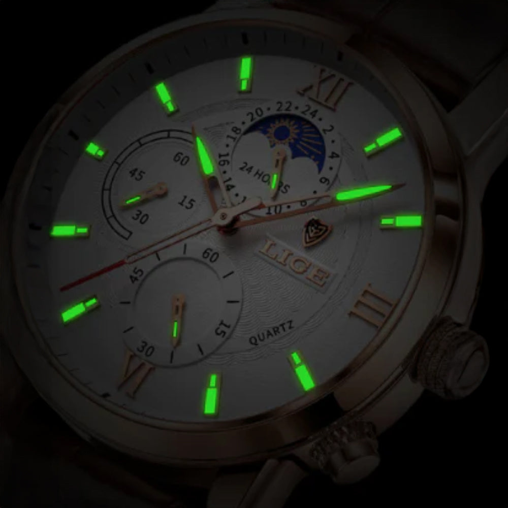 Belluno™ | Relógio Clássico de Couro