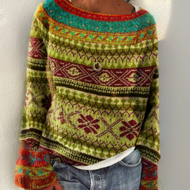 Caitlin | Pullover Vintage Islandês
