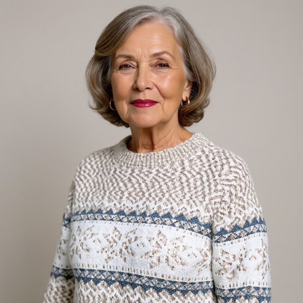 Caroline | Pullover Islandês Vintage