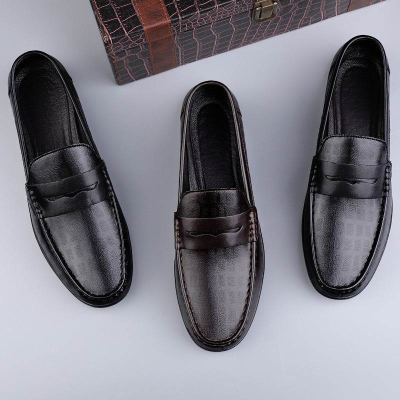 Elegantes Loafers de Couro Premium