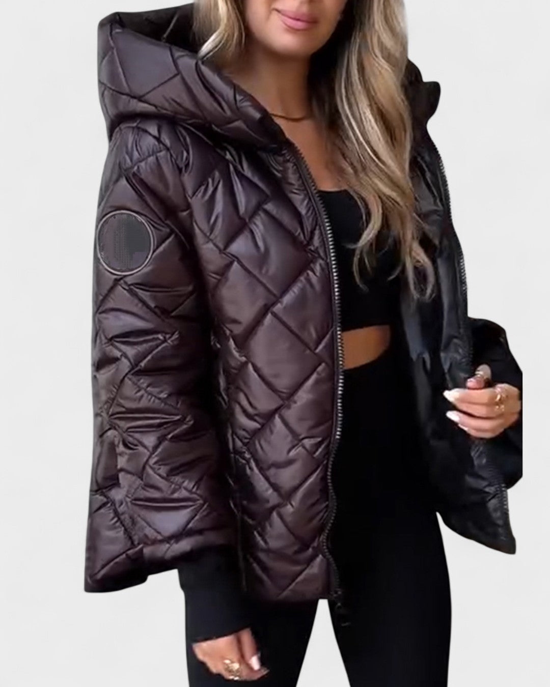 Ema™ | Casaco elegante com capuz