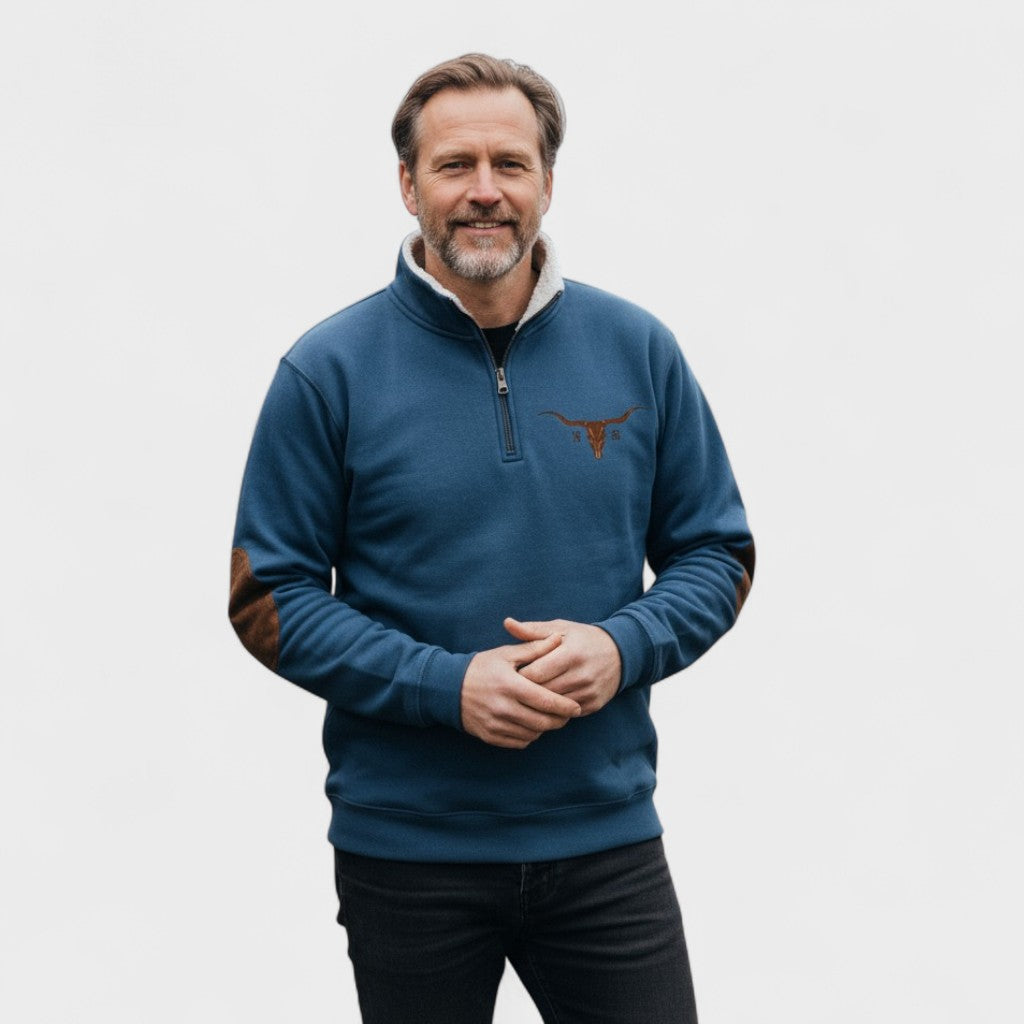 Émeric™ | Elegant Half-Zip Sweater