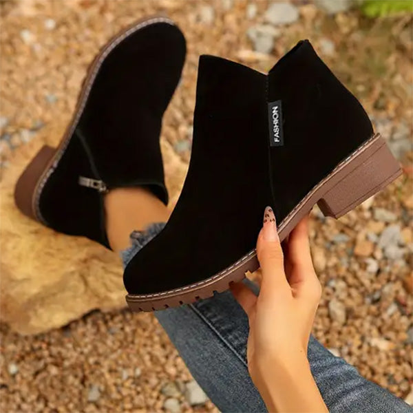 Emilia™ | Botas de inverno clássicas com salto baixo