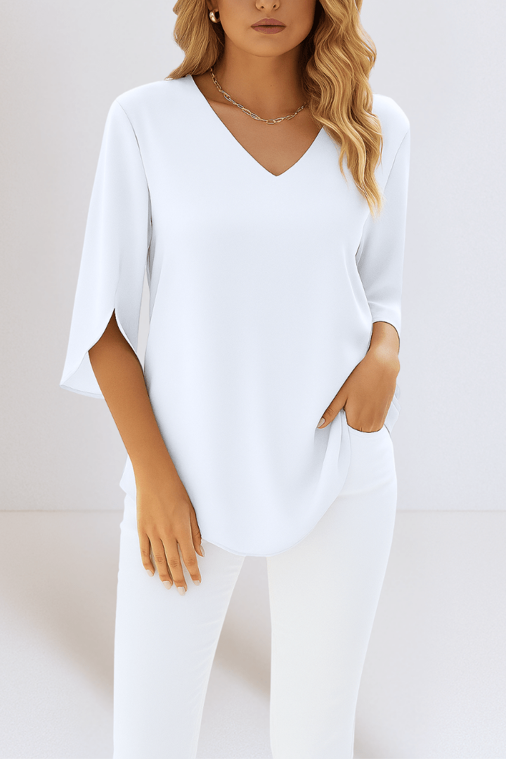 Emilie | Blusa de Decote em V