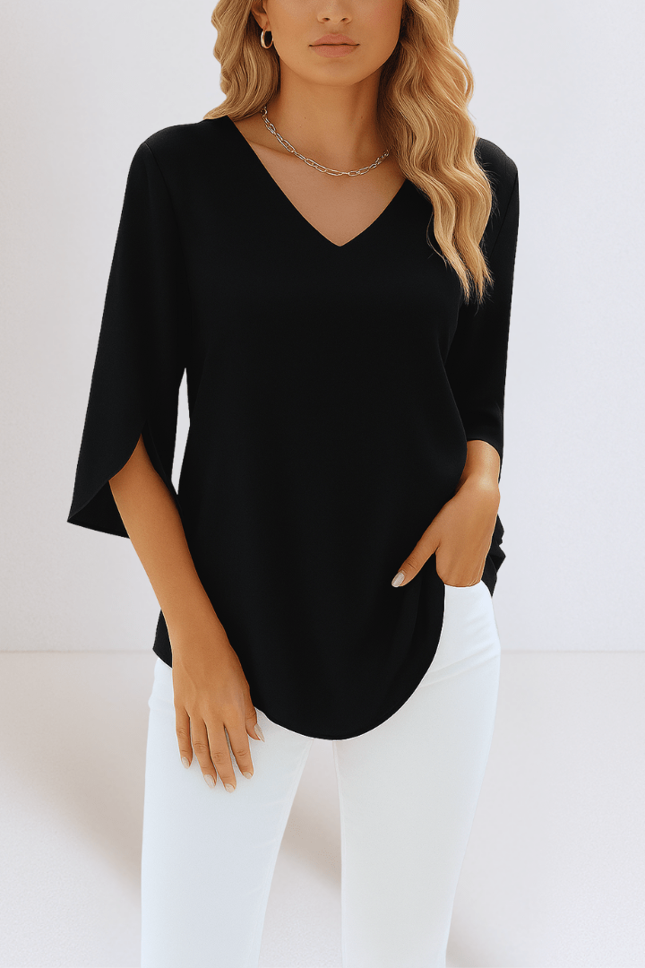 Emilie | Blusa de Decote em V