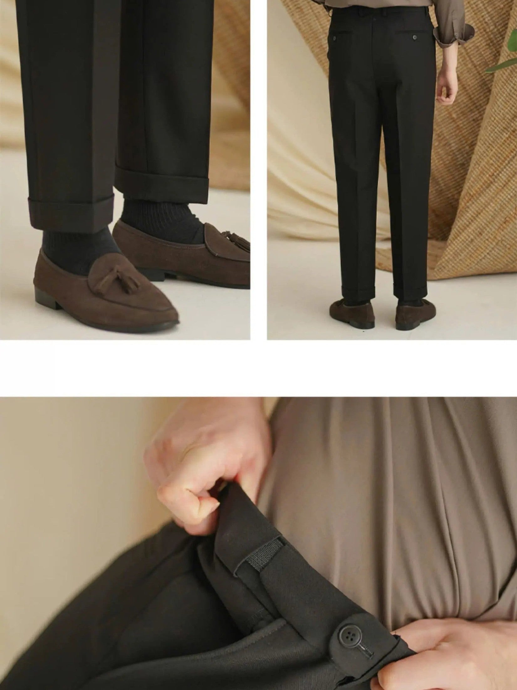 Emil™ | Calças Clássicas Premium