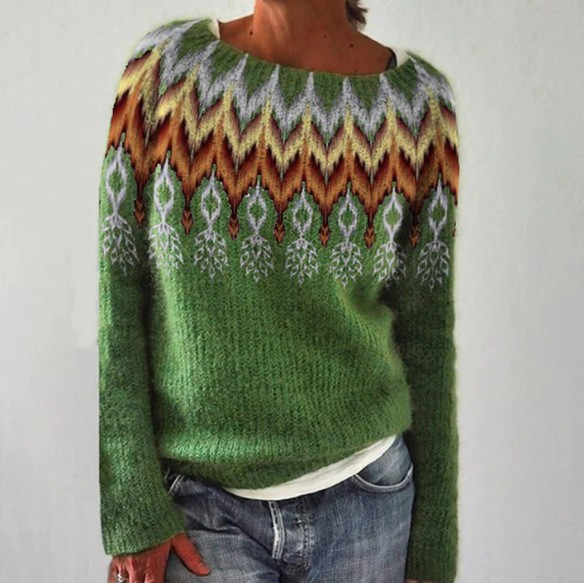 Emily | Pullover Vintage Islandês