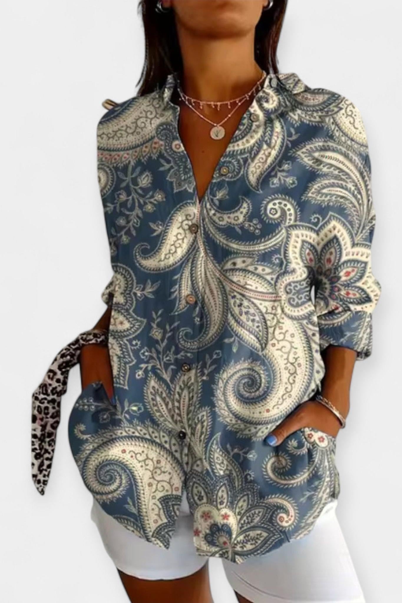 Frida | Camisa com estampa floral