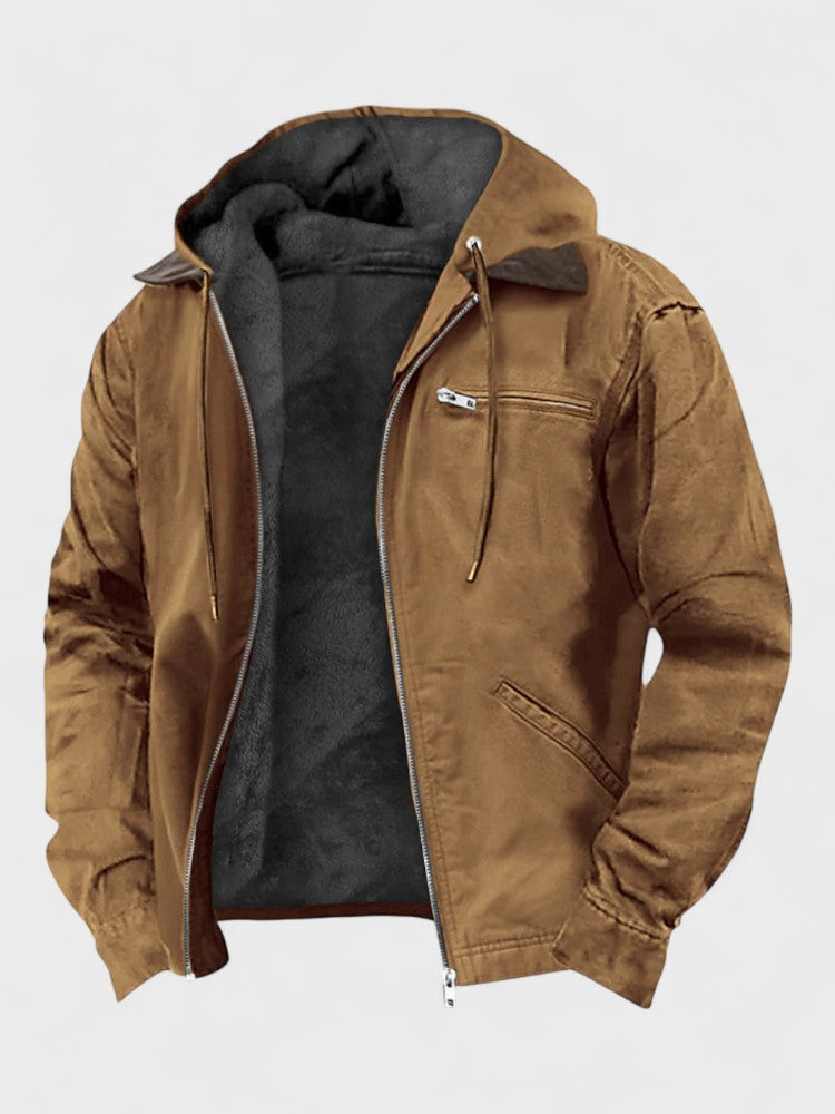 Gaspard™ | Sweatshirt com Capuz Estilosa e com Zíper