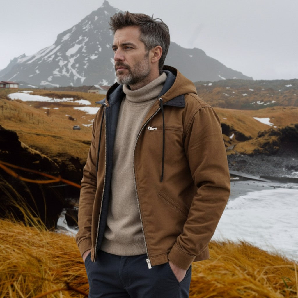 Gaspard™ | Elegant Hoodie with Zipper