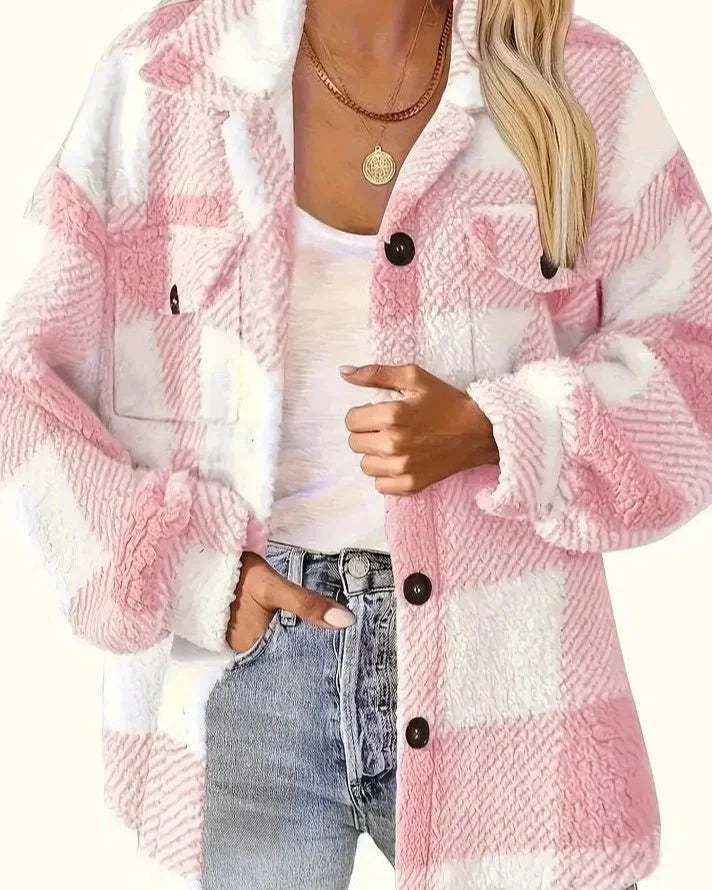 Gitte | Casaco de fleece elegante