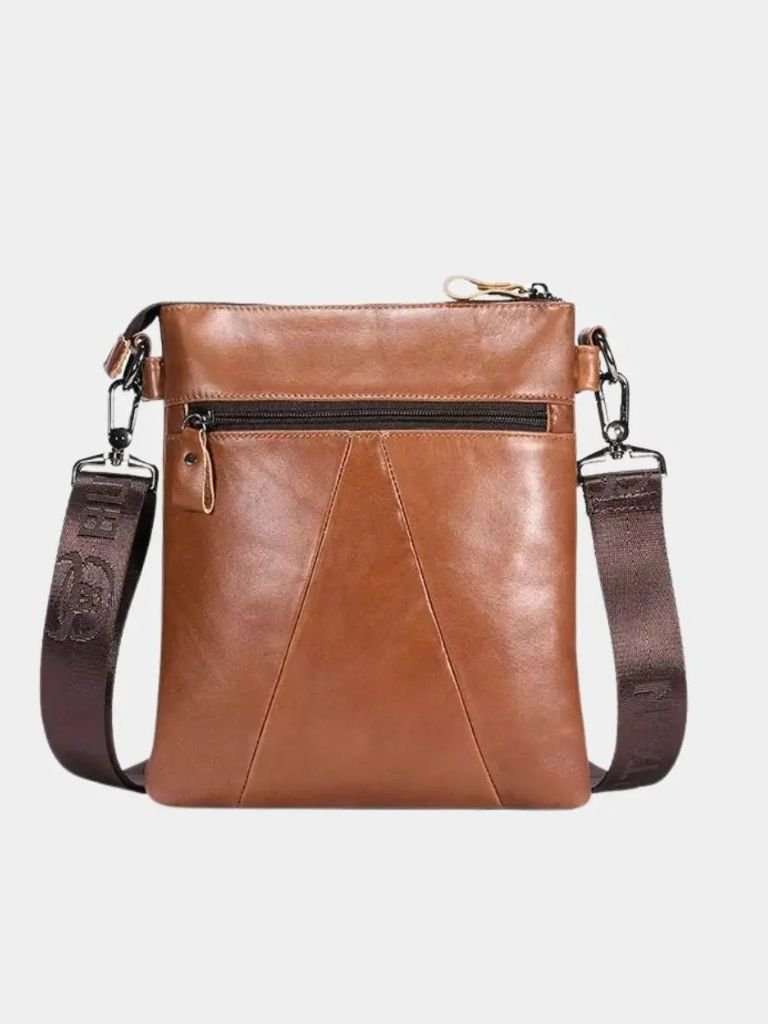 Henrik™ | Bolsa de Ombro Vintage em Couro