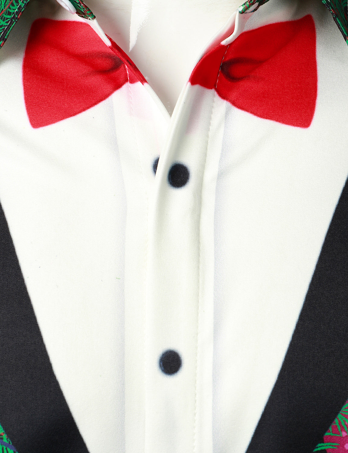 Camisa de Manga Longa Regular Fit com Estampa de Camuflagem de Árvore de Natal para Homens