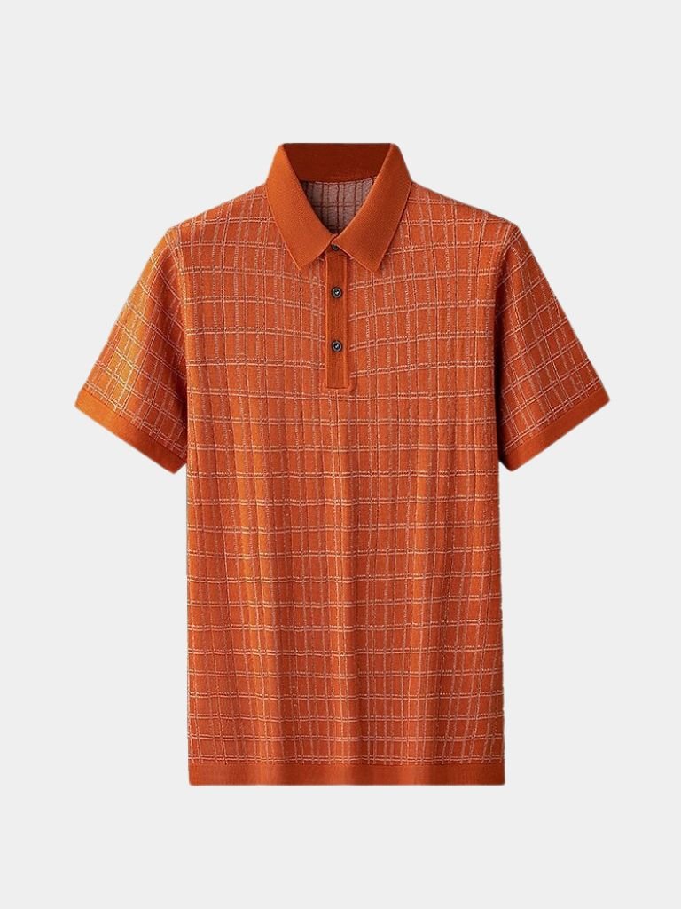 Holger™ | Pólo de Malha Clássica Preta