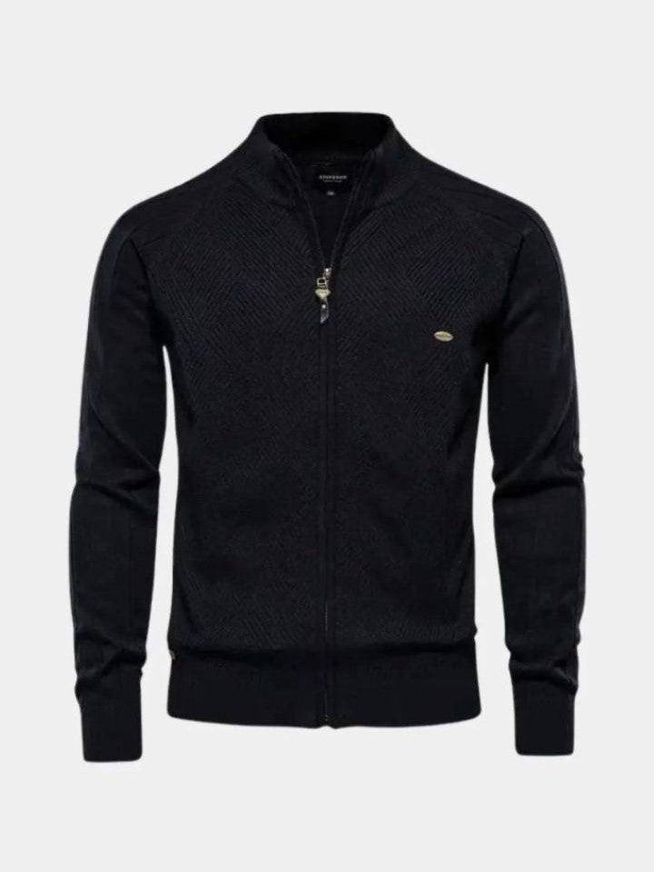 Jacquard™ | Cardigan de Malha com Zíper