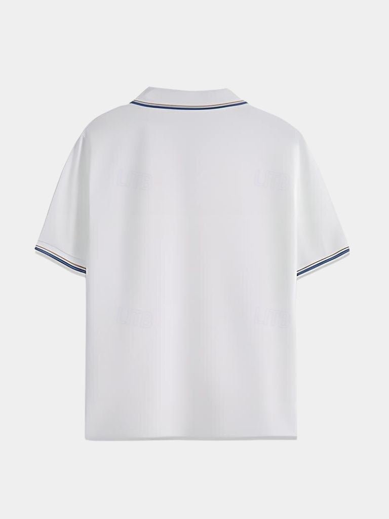 Jesper™ | Polo V-hals Noir