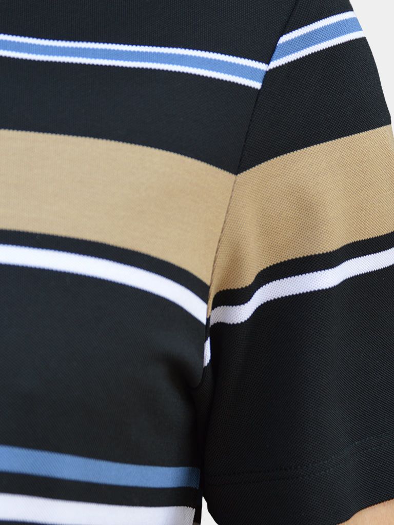 Kasper™ | Polo Listrada do Pôr do Sol