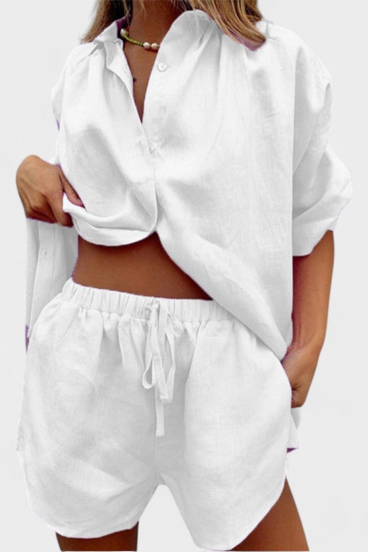 Kirstine | Conjunto de Manga Longa