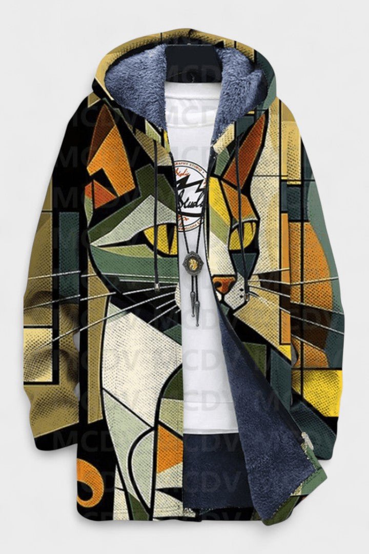 Kristýna™ | Cardigan de luxo artístico