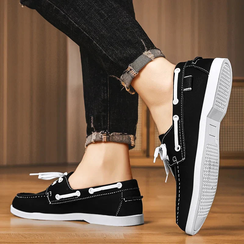 Sapatos Loafers de Couro para Negócios