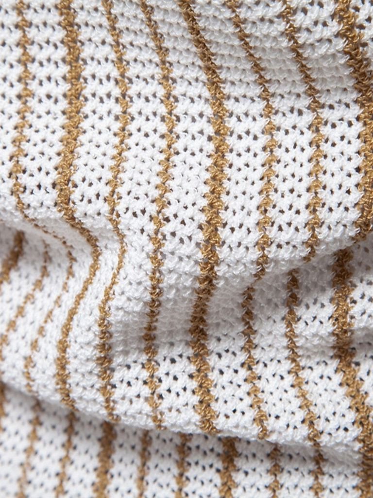 Laurits™ | Polo de Malha Listrada