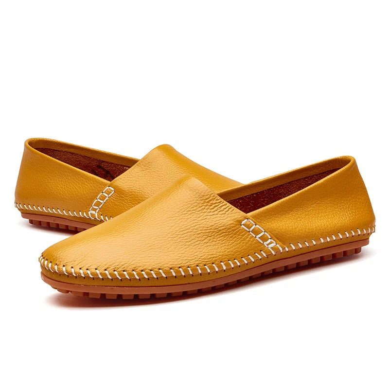 Mocasins de Couro Leves