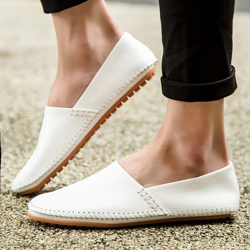 Mocasins de Couro Leves